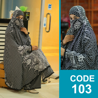 Khimar and Plazo set (103)