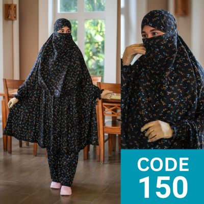 Khimar and Plazo set (150)
