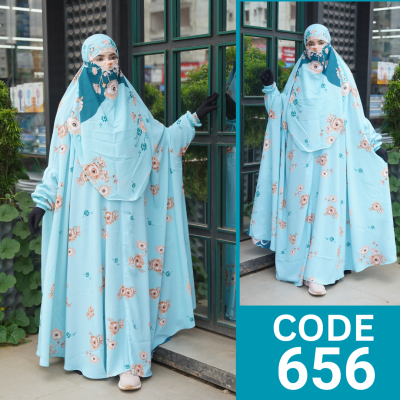 VIP Luxary Zilbab Abaya Khimar (656)