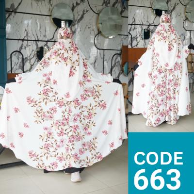 VIP Luxary Zilbab Abaya Khimar (663)