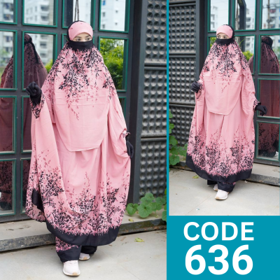 VIP Luxury Khimar Plazu Set (636)