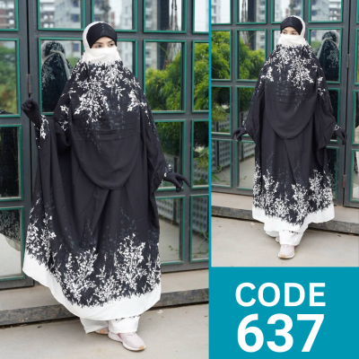 VIP Luxury Khimar Plazu Set (637)