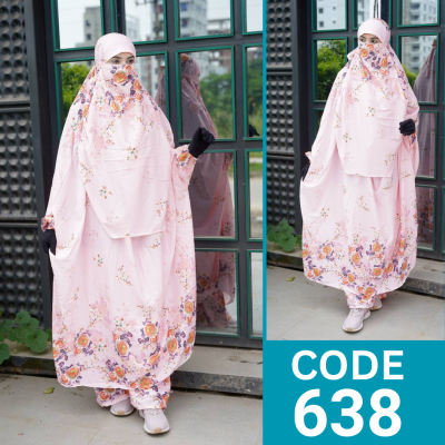 VIP Luxury Khimar Plazu Set (638)
