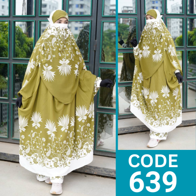 VIP Luxury Khimar Plazu Set (639)