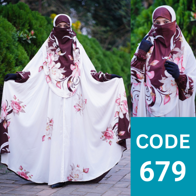 Luxary Zilbab Abaya Khimar (679)